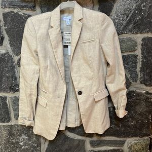 NWT Ladies blazer, beige XS